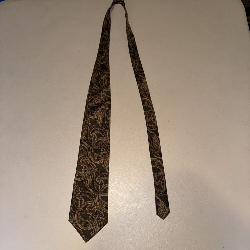 Embassy Square Men’s Tie Brown Floral
